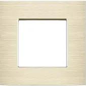 Perfect Switches AFDEKRAAM | ALUMINIUM | GOUD | 1 VAK