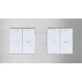 Perfect Switches MECHANISCHE SCHAKELAAR | ALUMINIUM | ZILVER | ROLLUIK | TWEEVOUDIG