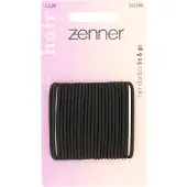Zenner Elastieken Dun Zwart 24 stuks