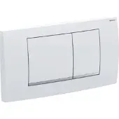 Geberit Twinline bedieningsplaat frontbediening easy-to-clean mat chroom 115.899.jq.1