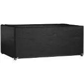 vidaXL Tuinmeubelhoes met 8 oogjes rechthoekig 180x122x75 cm