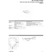 Laufen The New Classic - Toiletzitting, SoftClose sluiting, wit H8918510000001