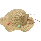 Clayre & Eef Hoed Kind Beige Papierstro