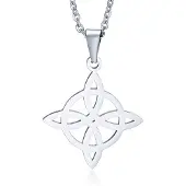 Mendes Celtic Heren Ketting - Zilver