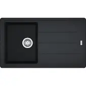 Franke spoelbak BASIS BFG 611-86 ONYX met excenteraansluiting