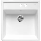 BLANCO Spoelbak Panor 60 CER kristalwit 2x gat