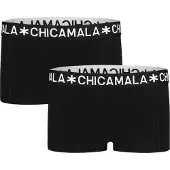 Muchachomalo short - zwart (set van 2) Meisjes Katoen Effen - maat 176