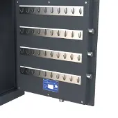Salvus Grade 0 Sleutelkluis (Aantal haken: 100, Type slot: sleutelslot)