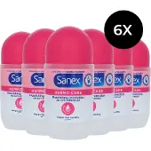 Sanex 6x Deodorant Roller Dermo Care 50 Ml