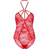 Leg avenue Stretchbody Roeza - M/L - Rood