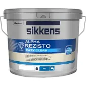 Sikkens Alpha Rezisto Easy Clean Mat | Reinigbare Matte Muurverf 10 LTR - Wit