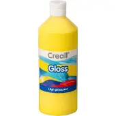 Creall gloss glansverf geel, 500ml