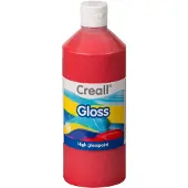 Creall gloss glansverf rood, 500ml