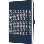 Sigel - notitieboek - Jolie Impress - A5 - hardcover - 174 pagina's - lijn - 80 grams papier - Midnight Blue - SI-JN205