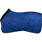 Horka Fleecedeken Equestrian Pro Embossed Blauw