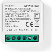 Nedis SmartLife Schakelaar | Wi-Fi | 3680 W | Kroonsteen | App beschikbaar voor: Android / IOS - WIFIWMS10WT