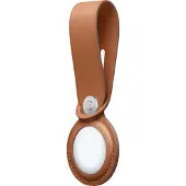 Apple AirTag Leren Hanger Zadelbruin