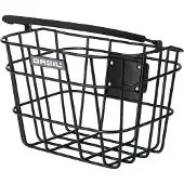 Basil Bremen Alu KF Fietsmand - Voor - Aluminium - Matzwart