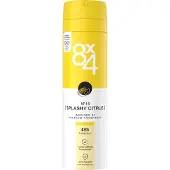 8x4 8 x 4 Deospray - Splashy Citrus - Deodorant - Citrusgeur - 150 ml