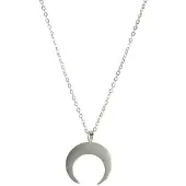 Behave Buffalo ketting zilverkleur stainless steel