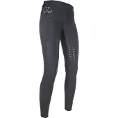 HKM - Rijlegging -Mesh - Silicoon Zitvlak - Zwart - 32/34