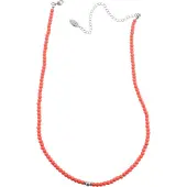 Behave - Ketting met roze kraaltjes