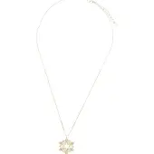Behave Dames Ketting - Zilverkleur Hangertje 40 cm - Nikkelvrij, Handgemaakt