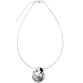 Behave Ketting Cecilia – Parel en steentjes – 43 cm
