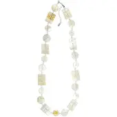 Behave - Lange ketting met schelpen - 79 cm