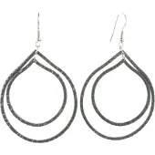 Behave - Oorhangers - Oranje motief - Boho chic - Zomerstijl - 8 cm