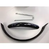 Eurofender Stel spatborden 20 inch 51 pvc zwart