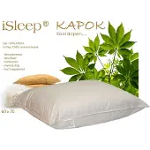 ISleep Kapok Hoofdkussen - 100% Kapok - 60x70 cm