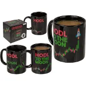 Out of the blue Hodl To The Moon Mok Met Thermisch Effect