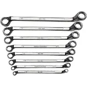 BRÜDER MANNESMANN M 140-08 DIN Dubbele ringsleutelset 8-delig Sleutelbreedte (metrisch) 6 - 22 mm