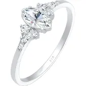 Elli Ring 'Kristall' zilver