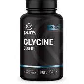 Pure Glycine 500mg - 100 v-caps