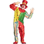 Boland verkleedkostuum Clown Giggles unisex maat 54-56