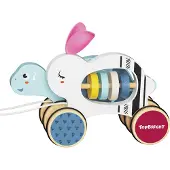 TOPBRIGHT Hare & Tortoise Houten Trekfiguur TB-121104