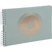 Exacompta Foto spiraalalbum Ellipse, 320 x 220 mm, groen (10 x 15 cm)