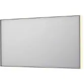 Ink SP32 Spiegel In Kader 140x80cm Indirecte LED Verlichting Rondom - Geborsteld RVS - Glas - Rechthoekig - Spiegels, Badkamerspiegels - 8718835177232
