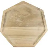 Tak Design - Hout Polygon Blis Dienblad M - Hout - Bruin