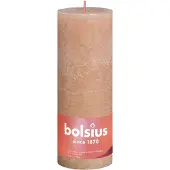 Bolsius Stompkaars Rustiek Shine Roze 85 Uur D 6,8 H 19 Cm