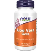NOW,NOW Foods,NOW,NOW Foods Aloe Vera Gels - 100 softgels