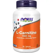 Now , L-Carnitine, 1.000 mg, 50 Tablets