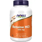 Now Betaine HCL - 120 v-caps