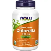 Now Chlorella 500mg Organic - 200 tabl