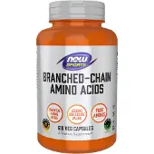 Now BCAA met Leucine, Isoleucine en Valine (120 Capsules) - aminozuur, bcaa - bcaa - bcaa