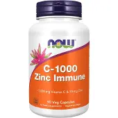 Now C-1000 Zinc Immune - 90 v-caps