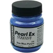 Jacquard pigment speelgoed Pearl Ex 14 gr Duo Blauw Paars creatief.