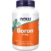NOW,NOW Foods,NOW,NOW Foods NU Foods - Borium, 3mg - 250 capsules